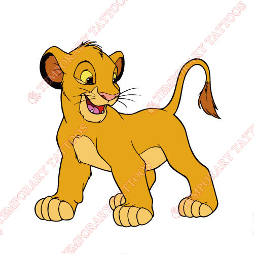 The Lion King Customize Temporary Tattoos Stickers NO.949